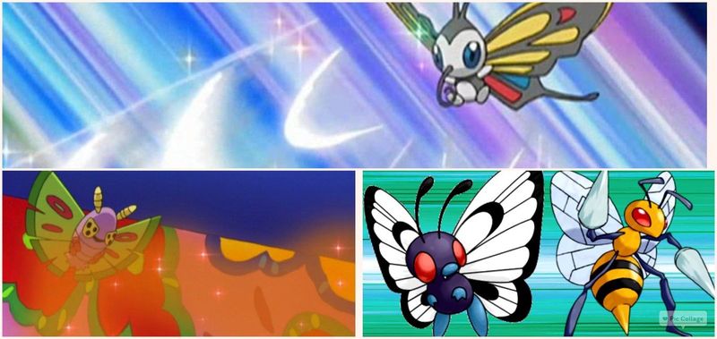 ¿Butterfree, Beedrill, Beautifly o Dustox?