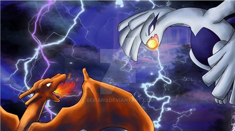 SUPER ENFRENTAMIENTO: Charizard vs Lugia