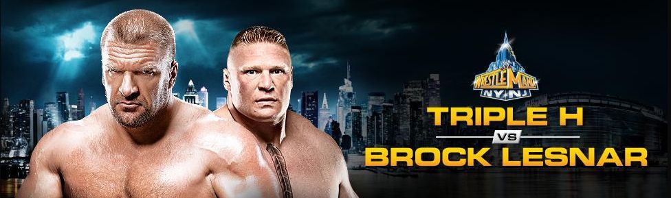 ¿Qué tenía que hacer Triple H si perdía esta batalla contra Brock Lesnar?