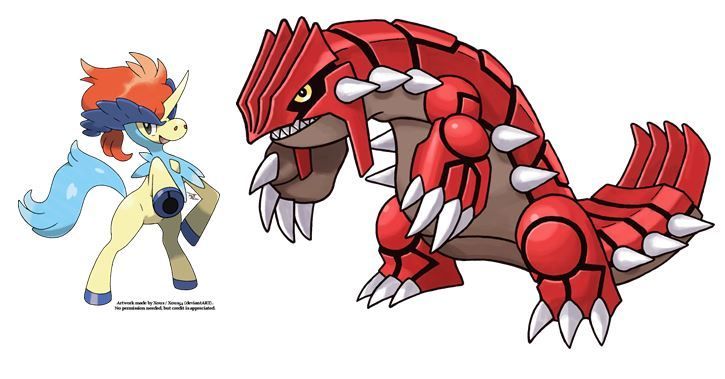 Keldeo vs Groudon