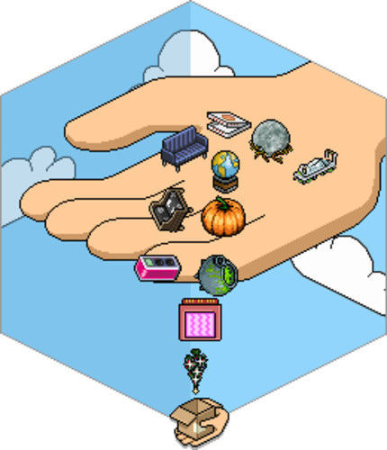 ¿Qué era la mano en Habbo Antiguo?