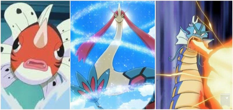 ¿Seaking, Gyarados o Milotic?