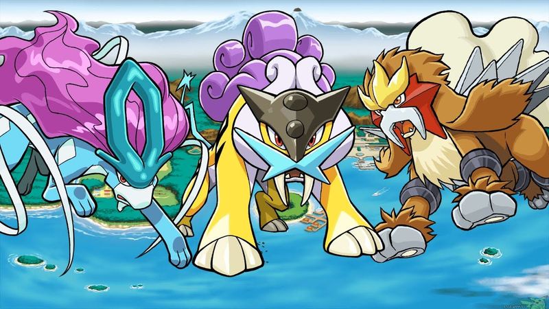 Bonus: Perros Legendarios ¿Entei, Raikou o Suicune?